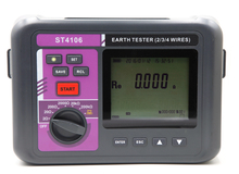 Medidor de resistência ao solo com 4 fios, com lcd, resistente ao solo e resistividade ao solo, alta precisão 2024 - compre barato