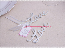 Gold Color Love bottle opener 100PCS/LOT wedding party favor gift guest present Free shipping 2024 - buy cheap