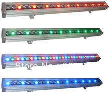 Наружный водонепроницаемый RGB светодиодный настенный светильник 3 в 1, 4 шт., 24*3 Вт, DMX светодиодный настенный светильник, светильник для диджея 2024 - купить недорого