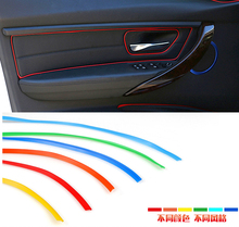 5M Universal Car Styling Flexible Interior Internal Decoration Moulding Trim Decorative Strips Line DIY 12 Colors Car Styling 2024 - buy cheap