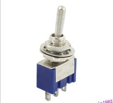 Mini interruptor de comutação liga-liga com 3 pinos spdt de 20 pol. 6a 125vac mini interruptores 2024 - compre barato