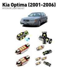 Led interior lights For Kia optima 2001-2006  9pc Led Lights For Cars lighting kit automotive bulbs Canbus 2024 - buy cheap