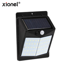 Xionel 50 LEDSuper Brilhante Luzes Sensor De Movimento Solar Ao Ar Livre Luzes de Parede À Prova D' Água Luz para Pátio, Caminho, Deck, quintal, Jardim 2024 - compre barato