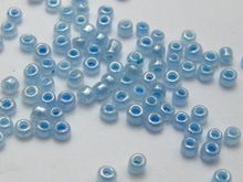 Ceylon-Cuentas de semilla de cristal azul PERLA para bebé, 2mm (5000) + caja de almacenamiento, 10/0 2024 - compra barato