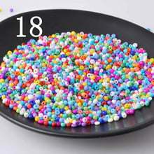 16g 1000pcs 2mm 12/0 Mix Colorful Round Opaque Loose Spacer Beads Cezch Glass Seed Bead Handmade Jewelry Making DIY Garment Bead 2024 - buy cheap