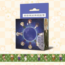 1.5cm*5m Anime Axis Power Hetalia Cartoon Washi Tape Adhesive Tape DIY Scrapbooking Sticker Label Masking Tape 2024 - buy cheap