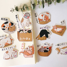 22pcs Cute kawaii cat Stickers for phone car Label Decorative Stationery Stickers Scrapbooking DIY Diary Album toy Sticker 2024 - buy cheap
