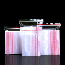 100 шт прозрачные замка застежка-молнии Ziplock мешки Еда запечатывания посылка сумка для хранения прозрачный Пластик небольшой закрывающимися упаковка поли мешок с застежкой-молнией 2024 - купить недорого