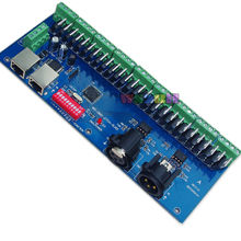 27CH DMX RGB LED Controller DMX512 9 Output F LED Strip Module RJ45 Input 7-24V WS-DMX-27CH-RJ45 2024 - buy cheap
