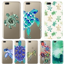 Green Blue Turtle Animal Cartoon Phone Case For One Plus 6 6T 5 5T 3 3T Silicone Soft Back Cover For OnePlus 6 6T 5 5T 3 3T Case 2024 - buy cheap