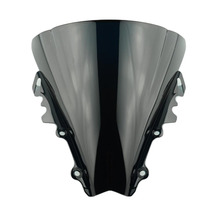 Black Windscreen Screen Protector Wind Deflectors Shield Double Bubble Motorbike Windshield For Yamaha YZF 600 R6 2006 2007 2024 - buy cheap
