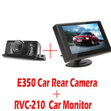 XYCING Night Vision Waterproof Color Car Rear View Camera Reverse Backup Camera E350 - 4.3 Inch Car Rearview Monitor RVC-210 2024 - buy cheap