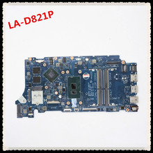 Placa base para portátil DELL 7460 7560, BKD40, LA-D821P, REV: 1,0 (A00), CN-05CPRV 05, CPRV, con CPU de I5-7200U 2024 - compra barato