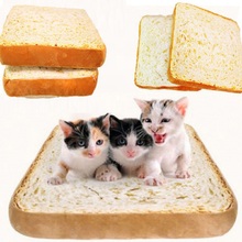 Хлеб для тостов подушка для кошек товары для домашних собак коврик для кровати Мягкая Подушка плюшевая подстилка подарки для домашних животных кошка удобная корзина для домашних животных 2024 - купить недорого
