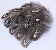 200pcs 4-8cm real natural almond pheasant plumage feathers for fashion jewelry making bulk sale fly tying 2024 - buy cheap