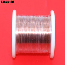 Cltgxdd fio de cobre esmaltado 0.05mm, com fio redondo de enrolamento de poliuretano 0.05mm x 2000 metros/pc