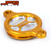 Cubierta de filtro de aceite CNC para motocicleta SUZUKI RMZ250 2007 2008 2009 2010 2016 2017 2018 RMZ450 2005-2018 RMX450Z 2010-2017 2024 - compra barato