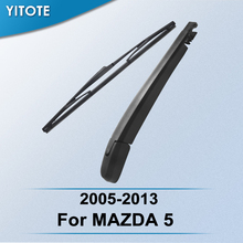 YITOTE-limpiaparabrisas trasero y brazo para MAZDA 5, 2005, 2006, 2007, 2008, 2009, 2010, 2011, 2012, 2013 2024 - compra barato