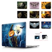 Чехол для ноутбука с цветной печатью на Хэллоуин для Macbook Air 11 13 Pro Retina 12 13 15 дюймов цвета Touch BarNew Pro 13 15 New Air 13 2024 - купить недорого
