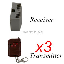 Controle remoto sem fio multifuncional, 4 canais, dc 12v, interruptor/4 teclas, controle de madeira + 4 canais, receptor 10a, sku: 5023