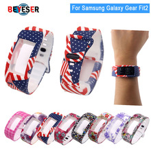 Fashion For Samsung Galaxy Gear Fit2 Pro Strap Sport Silicone Wristband Bracelet Strap for Samsung Gear Fit 2 SM-R360 watchband 2024 - buy cheap