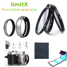 Accessories Kit UV CPL ND4 Filter & Case / LH-X100 Lens Hood for Fujifilm X100V X70 X100 X100S X100T X100F Digital Camera 2024 - buy cheap