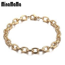 Stainless Steel Mesh Circle Chains Link Bracelets For Women Men DIY Handmade Bracelets Jewelry Gift 2024 - buy cheap