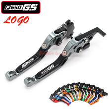 For BMW F650GS F650 GS Dakar 650GS 2003-2007 LOGO Motorcycle Adjustable Folding Extendable Brake Clutch Lever 2024 - buy cheap