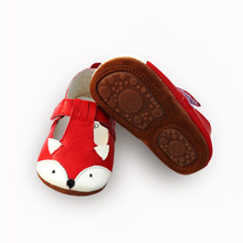 Cartoon Fox Baby Sandals Genuine Leather Anti-skid Bottom Baby Moccasins Baby shoes 2024 - buy cheap
