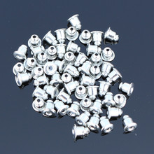 D011 50pcs/lot Jewelry Accessories Bullet Stoppers Earnuts Ear Plugging Blocked Earring Back DIY Findings & Components 2024 - buy cheap