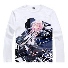 Guilty Crown Long T-Shirt Giruti Kuraun Shirt heat-transferred t-shirts anime costume Long sleeve t-shirts men's Anime Cosplay a 2024 - buy cheap