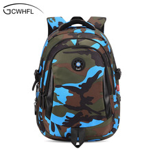 Top Brand Orthopedic Camouflage Children School Bags Backpack Mochila For Teenagers Kids Boys Girls Laptop Bag Knapsack Satchel 2024 - buy cheap