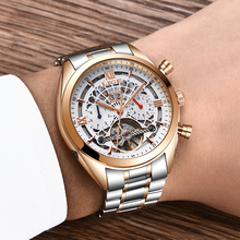 LIGE New Men Business Wristwatch Luxury Brand Fashion Automatic Mechanical Watch Men Waterproof Sport Clock Relogio Masculino 2024 - buy cheap
