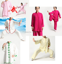5color Tai Chi suits Martial arts kung fu uniforms clothing  women mid-sleeves taiji clothes summer&spring&autumn 2024 - buy cheap