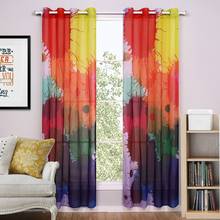 Modern Tulle Curtains for Living Room The Bedroom Kitchen Tulle Curtains For window Sheer Curtains Fabric Drapes decor 2024 - buy cheap
