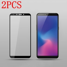 2PCS Full Glue Full Cover Tempered Glass For Samsung Galaxy A6S Screen Protector protective film For SM-G6200 glass 2024 - buy cheap