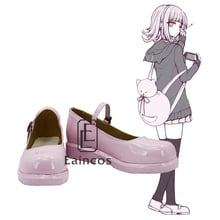 Anime Danganronpa Chiaki Nanami Cosplay Pink Shoes Custom Made 2024 - buy cheap