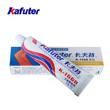 Genuine Kafuter K-1668 Industrial Glue 85g Electronic Components Positioned Fixed Adhesives Yellow Glue Retardant 2024 - buy cheap