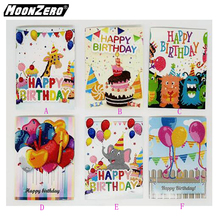 Happy Birthday Greeting cards diamond painting full round 5d greeting card diy painting kits Diamond embroidery cards 26x18cm 2024 - buy cheap