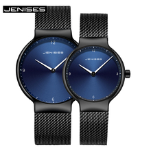 Luxury Women or Men Watches Top JENISES Brand Quartz Watch Ladies Wristwatches Couples Clock Watch Dress Relogio Feminino 2024 - buy cheap