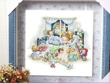 Embroidery Package Best Quality  Cross Stitch Kits Unopen New Luxurious Sleeping Baby Free shipping 2024 - buy cheap