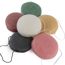 1pcs Soft Round Shape Konjac Sponge Cosmetic Puff Face Cleaning Sponge Natural Konjac Puff Facial Cleanser Tool Wash Flutter 2024 - buy cheap