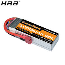 Youme 3S 5200mah Lipo батарея 11,1 V XT60 T Deans XT90 EC5 EC3 TRX RC запчасти для Traxxas внедорожный автомобиль Квадрокоптер самолет Лодка 50C 2024 - купить недорого