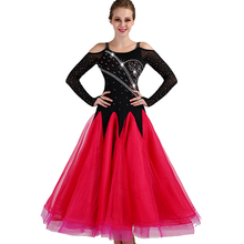 2019 New Costume Sale Ballroom Dance Skirts Newest Design Woman Modern Waltz Tango Dress/standard Competition Dress MQ083 2024 - buy cheap