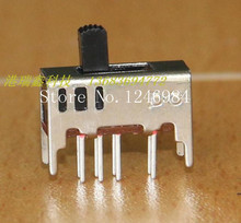 [SA] pequeño interruptor de conmutación placa electrónica DC soldadura interruptor deslizante vertical DC interruptor de alimentación SS-23D13 -- 200 unids/lote 2024 - compra barato
