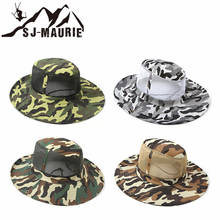 Камуфляжные кепки для альпинизма, военная походная рыболовная шляпа, летние шляпы для джунглей, защита от солнца, сетка 2024 - купить недорого