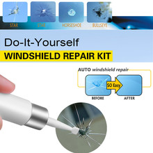Car Windshield Repair Resin Kits DIY Window Repair Tool Glass Scratch Crack Restore Window Car glass repair kit 2024 - купить недорого