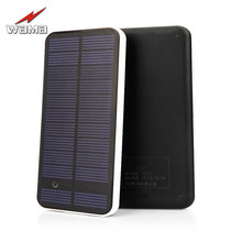 Wama-painel solar ultrafino, tela cheia, portátil, dual-usb, 5v/2a, 8000mah, ambiente externo, compacto 2024 - compre barato