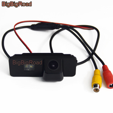 BigBigRoad-cámara CCD para aparcamiento de coche, videocámara de visión nocturna, impermeable, vista trasera de coche, para Volkswagen Amarok/robusto 2010 - 2014 2024 - compra barato