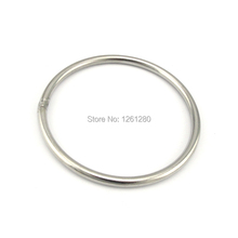 free shippping 6*100mm stainless steel circle O ring welding buckle diy handmade bag hardware part O ring fitting part 2024 - buy cheap